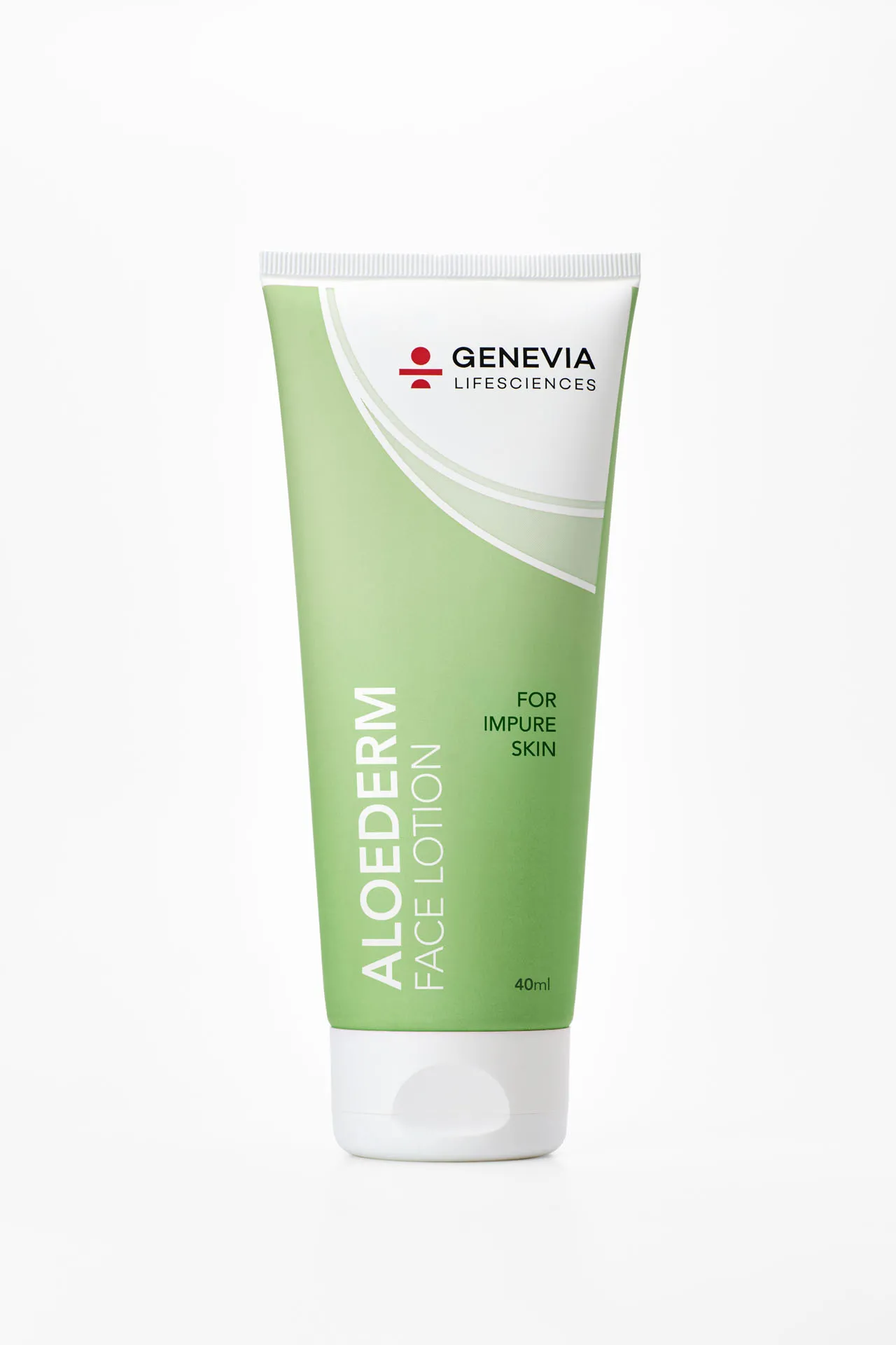 Aloederm Face Lotion – packshot på hvid baggrund